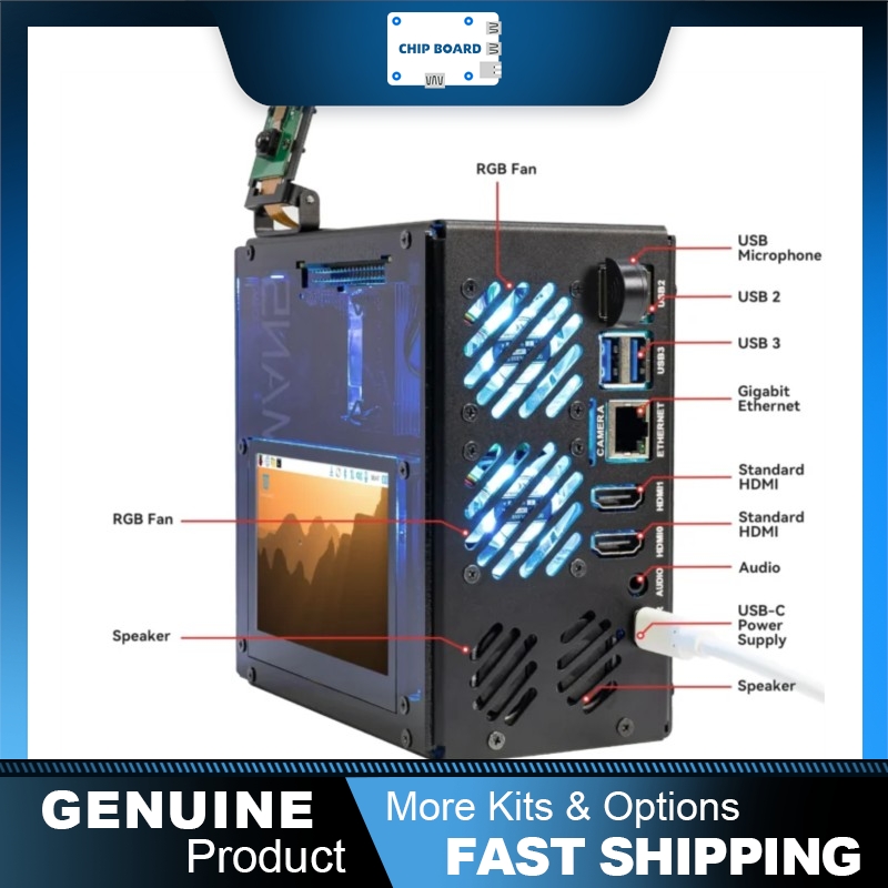 Pironman 5 Pro Max Case for Ra - Raspberry Pi 5 8Gb Board review and price